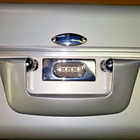 Zero Halliburton 106sc-si  Silver Case 18 h 21 l 8 d  Used Excellent  Combo Lock