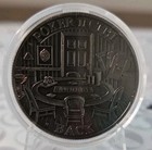 Liquor In The Front  Poker In The Back 1oz Silver Plated Copper Coin In Capsule
