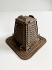 Vintage Antique Metal Tin Four Sided Stovetop   Campfire Toaster Primitive
