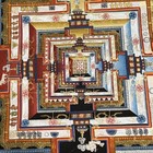 Kalachakra Mandala Tibetan Thangka  Handpainted By Mailaram Tamang 