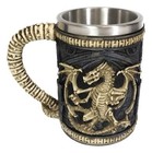 Skeletal Ossuary Ghost Dragon Overlord Large Beer Stein Tankard Coffee Mug Cup