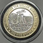 Rare Rio Rita Las Vegas  10 Hotel   Casino Gaming Token  999 Fine Silver Strike