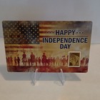 Happy Independence Day Gold Bar 1 1000 Oz  999 Fine Gold Bullion In Card