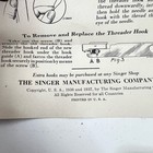 Singer Universal Needle Threader Vintage 1936 Sewing Original Leaflet   Envelope