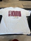 Let Em Know T-shirt Xl Sga 4 20 25 Cleveland Cavaliers Cavs Playoffs G1 In Hand