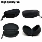 Eva Eyeglasses Case Box Sunglasses Protector With Zipper Belt Clip For Hiking