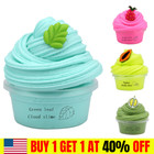 Fluffy Slime Cotton Candy Mud Floam Cloud Putty Stress Relief Kids Toy Gifts Us
