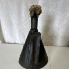 Antique Metal Miner s Oil Lamp With Handle And Wick Pre-1930