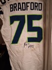 Game Worn Anthony Bradford Seattle Seahawks Jersey 