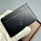 Patek Philippe Calatrava Black Calfskin Card Wallet Rare Vip Gift