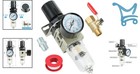 Air Compressor Filter Regulator Combo 1 4 Inch Brass Water Oil Separator Gauge