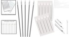 10 Pack 18g Sharp Hollow Piercing Needles - Sterile   Individually Sealed