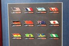 Vintage 2003 Fifa Women s World Cup Soccer Pin Collection Set Framed Numbered