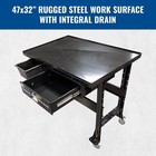 Work Bench Tear Down Table   1000 Lbs Capacity Heavy Duty Automotive Work Table
