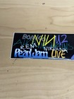Vintage Bumper Sticker Nirvana Pearl Jam R e m  U2 Rock   Roll Music Band