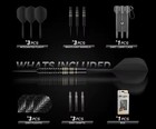 22g Steel Tip Dart Set Copper Barrel Professional Kit Flights Case 3pcs