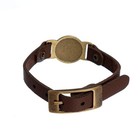 Intercession    St Benedict Genuine Leather Protection Bracelet - Medium  Brown