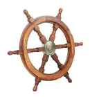 24  Maritime Boat Ships Captains Nautical Beach Ship Wooden Steering Wheel