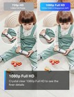 New Indoor Security Camera Baby Monitor Night Vision Motion Detection 2way Audio