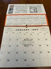 Illinois Central Railroad Ic 1963 Spiral-bound Engagement Wall Calendar