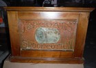 Antique Fancy 4 Drawer J p Coats Spool Thread Cabinet Country Store Advertising
