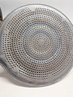 Vtg Stovetop Heat Diffuser Simmer Plate 8  Perforated Metal Wood 4 5  Handle