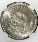 Ngc Ms-65 1948 Mexico Silver 5 Pesos Cuauhtemoc