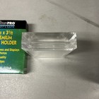 Lot Of 5 Ultra Pro Stor Safe 2 5 X 3 5in Thick Lucite Card Holder Crystal Clear