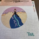 New Sundance Designs Needlepoint Handpainted Canvas Tish Cassandra
