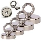 1000lbs Neodymium Fishing Magnets Pulling Force Super Strong Round Rare Earth Us
