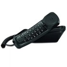 At t Corded Phone Home Office With Caller Id Desk And Wall Mount Telephone Black