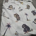 Pottery Barn Kids Full Sheet Flat 1 Pillow Case Where The Wild Things Are Rare