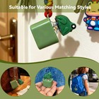 Frog Croaking Fidget Toy Adults Keyboard Clicker Frog Fidget Toys Fun Keychain