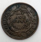 1837 Hard Times Token Ht-293 Merchants Exchange Not One Cent For Tribute