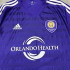Orlando City Soccer Men s Adidas Purple Mls Soccer Jersey Sz Large