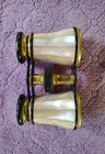 Offer Ending  Vintage Mother O Pearl Brass Opera Glasses W case By Lemaire Paris