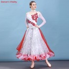 Ballroom Dance Dress Competition Standard Dresses Modern Waltz Dance Costume