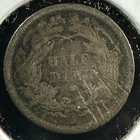 1872-s  s  Above Bow  H10c Liberty Seated Half Dime  84175 