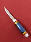 Vintage Soviet Barrel Knife Beer Bottle Opener Folding Pocket Hand Made Ussr