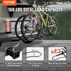 2 Fat Bike Rack Carrier Vehicle Mount Truck Hitch Heavy Duty Folding W  Lock