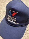 Vintage Valvoline Rapid Oil Change Navy Blue Adjustable Cap Hat