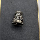 Vintage Sterling Silver Thimble Sewing Collectible Ornate Taxco Mexico