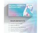Vaginal Probiotic Suppositories 12pk  Feminine Ph Balance  Odor   Moisture Re   