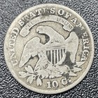 1834 Capped Bust Dime 10c Tough Early Collector Type Coin