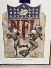 Nfl Football 75th Anniversary 1994 Commemorative 11x14 Litho Merv Corning  191