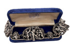 Antique Italian Fratelli Coppini Bracelet Victorian Art Nouveau Sterling Slv 800