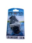 Shoreline Marine Propel Zig-zag Cleat - Black New Free Shipping