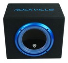 Rockville Rvb10 1a 10 Inch 500w Active Powered Car Subwoofer sub Enclosure Box
