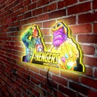 Avengers Infinity Quest Pinball Topper Led Lightbox Arcade Pinball Machine Sign