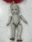 8  Antique Bisque Doll Jointed Limbs Made In Japan W bow